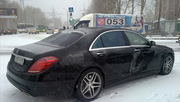 Машина губернатора Томской области попала в ДТП, Жвачкин не пострадал