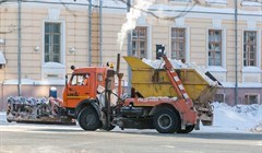 Мэрия: рекордный объем снега вывезен из Томска за зиму - 567 тыс тонн