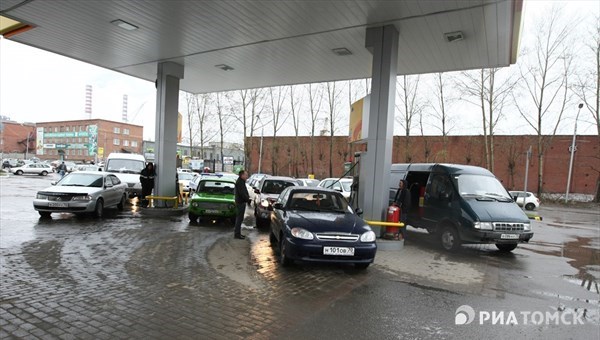 Дизтопливо в Томской области подорожало за год на 10%, а бензин на 1%
