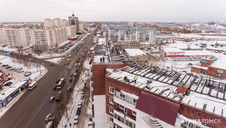 Мэрия Томска изменит схему проезда в районе ДОСААФа с марта