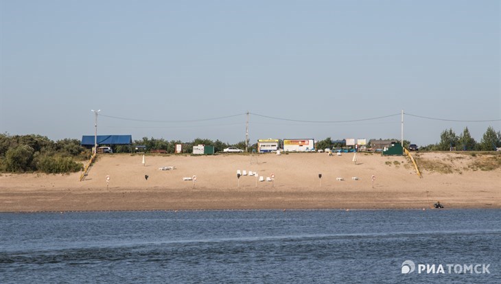 Томский пляж на Семейкином острове откроется в начале июня