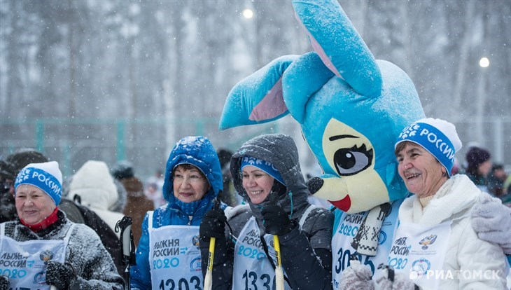 Власти Томска перенесли гонку "Лыжня России" на конец февраля