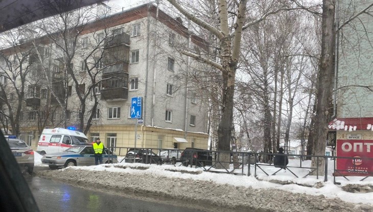 Частичное обрушение крыши пятиэтажки произошло на пр. Фрунзе в Томске