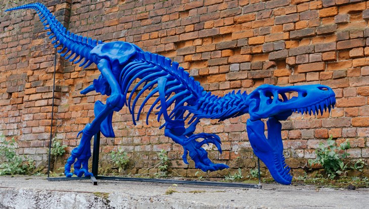 Томичи смогут увидеть 4-метрового тираннозавра в сквере Пушкина осенью