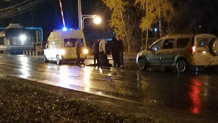 Мужчина на "ВАЗе" ночью сбил пешехода на Черемошниках в Томске