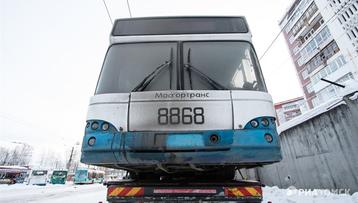 Московские троллейбусы начнут перевозить томичей с15 декабря
