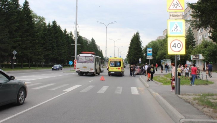 Мотоциклист сбил 8-летнего пешехода на "зебре" в Северске