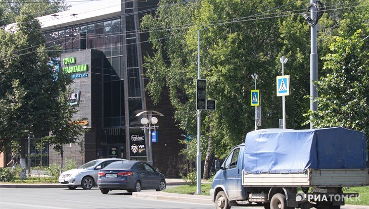 Новый светофор с белым человечком появится у "Кванториума" в Томске