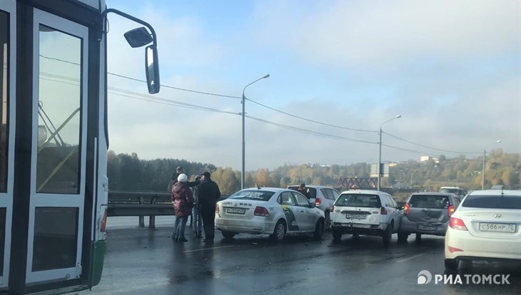 Девятнадцать сообщений о ДТП в Томске поступили в ГИБДД в понедельник