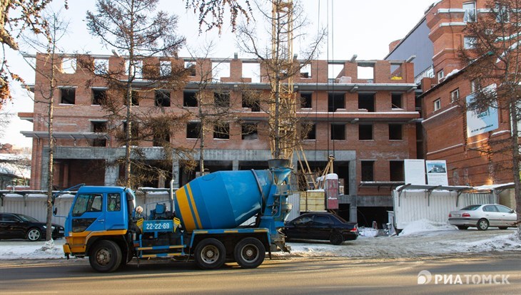 Шестиэтажка строится на месте пристройки "тютринского дома" в Томске