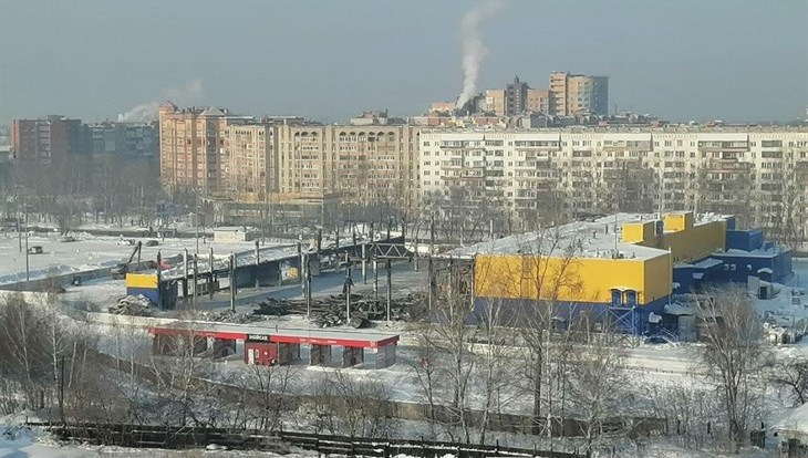 "Лента" планирует уже в 2022г восстановить сгоревший в Томске магазин