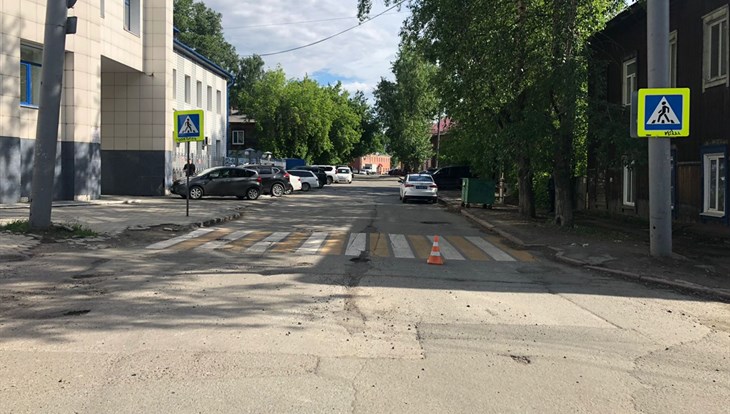 Девочка-пешеход попала в больницу после ДТП в Томске в среду