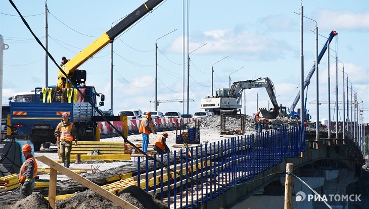 Подрядчик просит "забронировать" рабочих, ремонтирующих мост в Томске