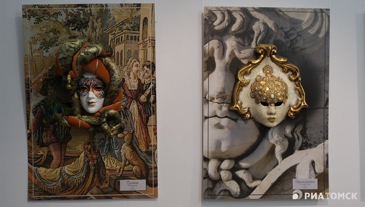 Магия карнавала: выставка венецианских масок открылась в Томске