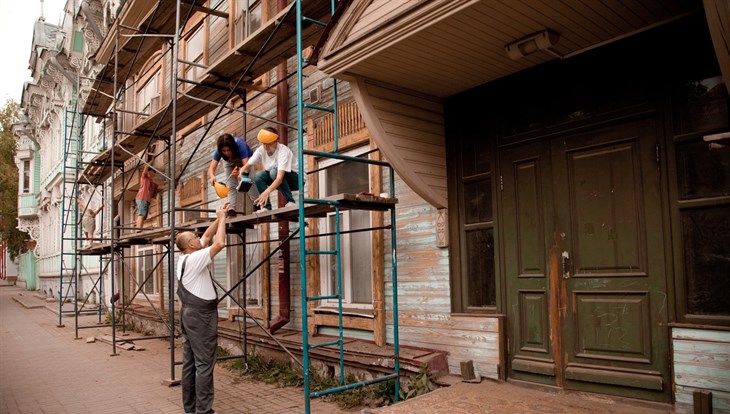 Школа волонтеров, желающих реставрировать дома в РФ, пройдет в Томске