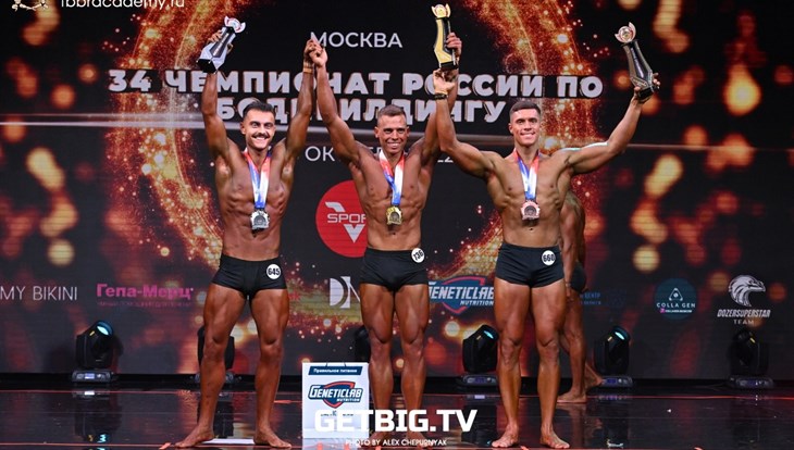 Томич взял бронзу на чемпионате России по бодибилдингу