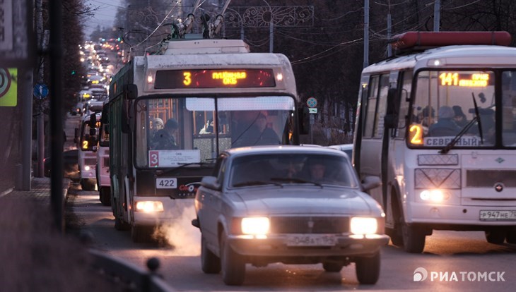 Общественный транспорт Томска временно прекратит ходить по 1-й Рабочей