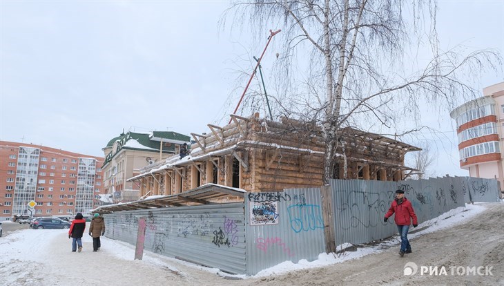 Сруб самого дорогого "дома за рубль" в Томске восстановят к весне