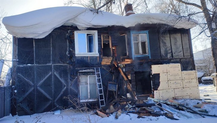 Ребенок впал в кому после пожара в доме на Б.Подгорной в Томске