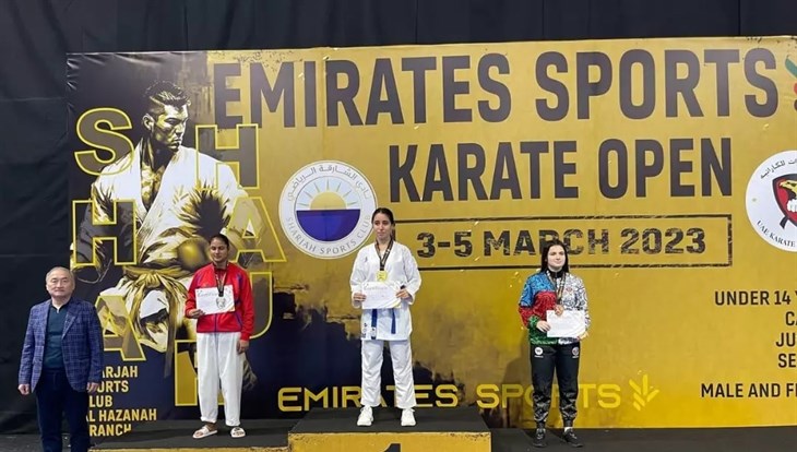 Томичка победила в международном турнире по каратэ в ОАЭ