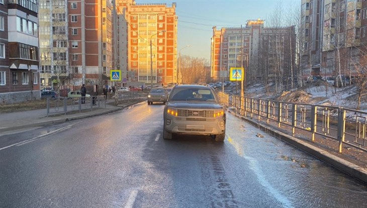 Внедорожник сбил на Сибирской в Томске 11-летнего пешехода