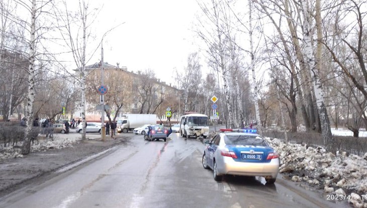 Пенсионер погиб при столкновении Daewoo Matiz и автобуса в Северске