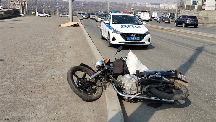 Мотоциклист погиб в ДТП на улице Елизаровых в Томске
