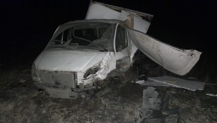 Водитель Honda погиб в столкновении с "Газелью" на трассе под Томском