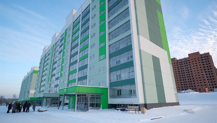 Первые 260 квартир в томском микрорайоне №8 готовы к заселению