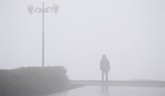 К земле прикованы туманом: как Томск накрыло моросью. Фото