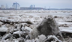 Власти рассчитывают, что ледяной затор в Томске протолкнут теплоходы
