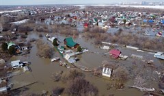 Штормовое предупреждение из-за паводка объявлено в Томске до 21 апреля