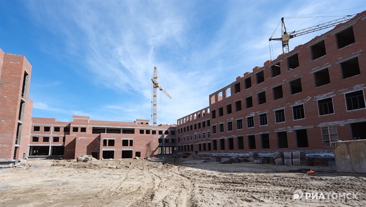 Мэр: школа на Высоцкого в Томске построена на 40%, но есть отставание