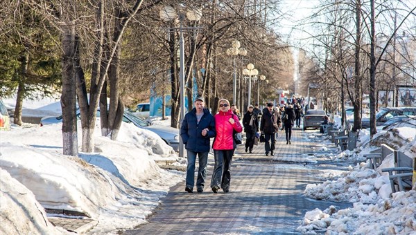 Четверг в Томске будет теплым, на дорогах ожидается гололедица
