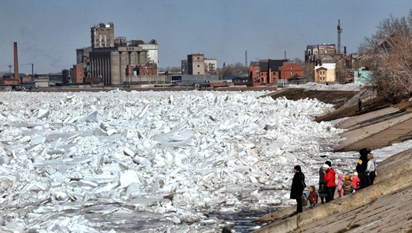 Гидролог: ледоход на Томи в Томске ожидается 15-18 апреля