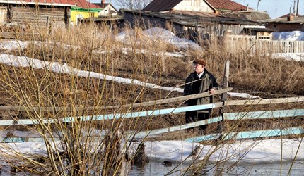 Число домов, подтопленных талыми водами в Томске, выросло до 39