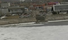 Лед тронулся: видеоподробности ледохода на Томи