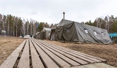 Быть начеку: как живут спасатели в полевом лагере под Томском