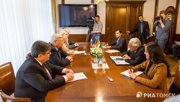 Жвачкин: визит посла Индии в Томск поможет укреплению связей в бизнесе