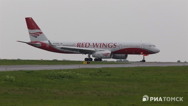 Авиакомпания Red Wings запустила первый рейс Томск – Симферополь