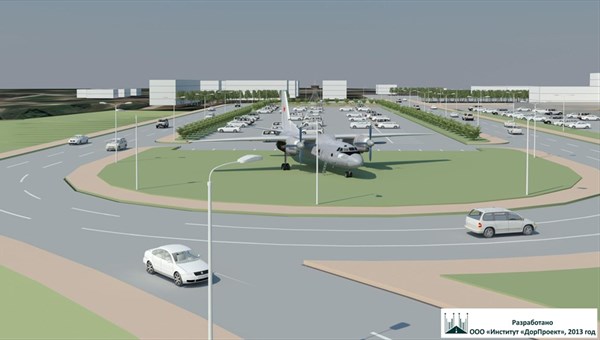 Власти в 2016г построят новую парковку аэропорта Томска за 261 млн руб