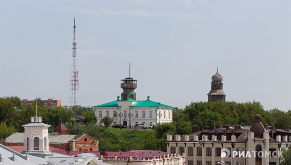 Теплая погода с небольшим дождем ждет томичей в среду