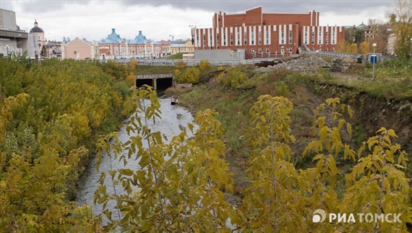 Власти: основное благоустройство начнется на Ушайке в Томске в 2017г