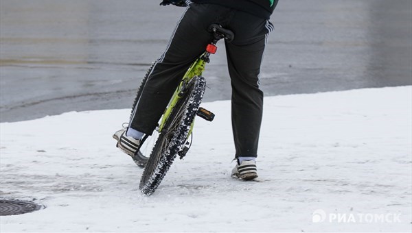 УГИБДД: томские велосипедисты этой зимой ни разу не попали в ДТП