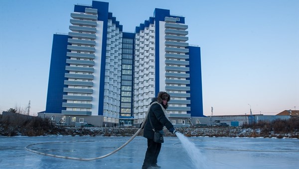 Гигантский каток на Мавлюкеевском озере откроется в Томске 15 декабря