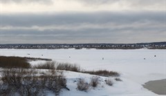 Специалисты начнут резать лед на Томи в Томске, готовясь к паводку