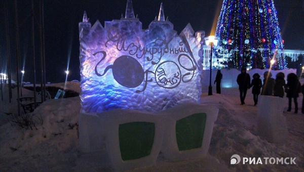 Минус 18 градусов и метель ожидаются в Томске в новогоднюю ночь