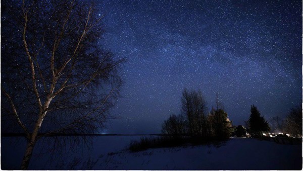 Северные сияния и ATLAS: астрономические явления 2024г в Томске