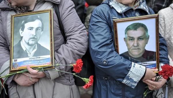 Около 250 томичей вышли на митинг, посвященный 30-летию Чернобыля