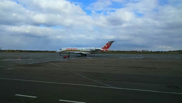 Первый рейс из Екатеринбурга прибыл в Томск